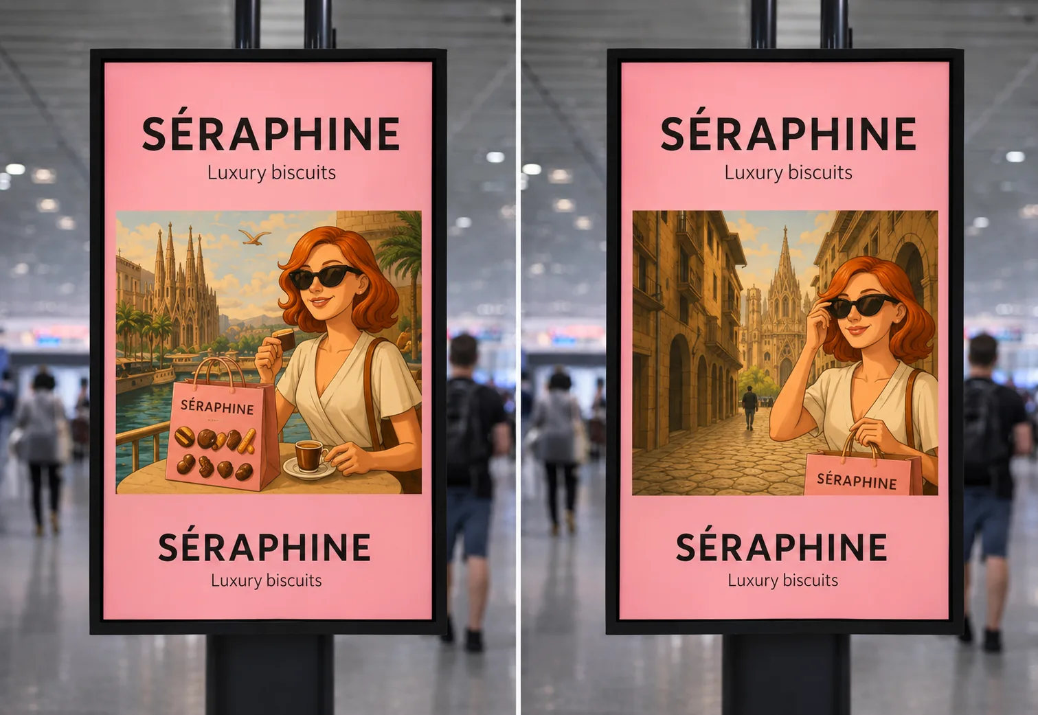 Carteles de SÉRAPHINE en la ciudad